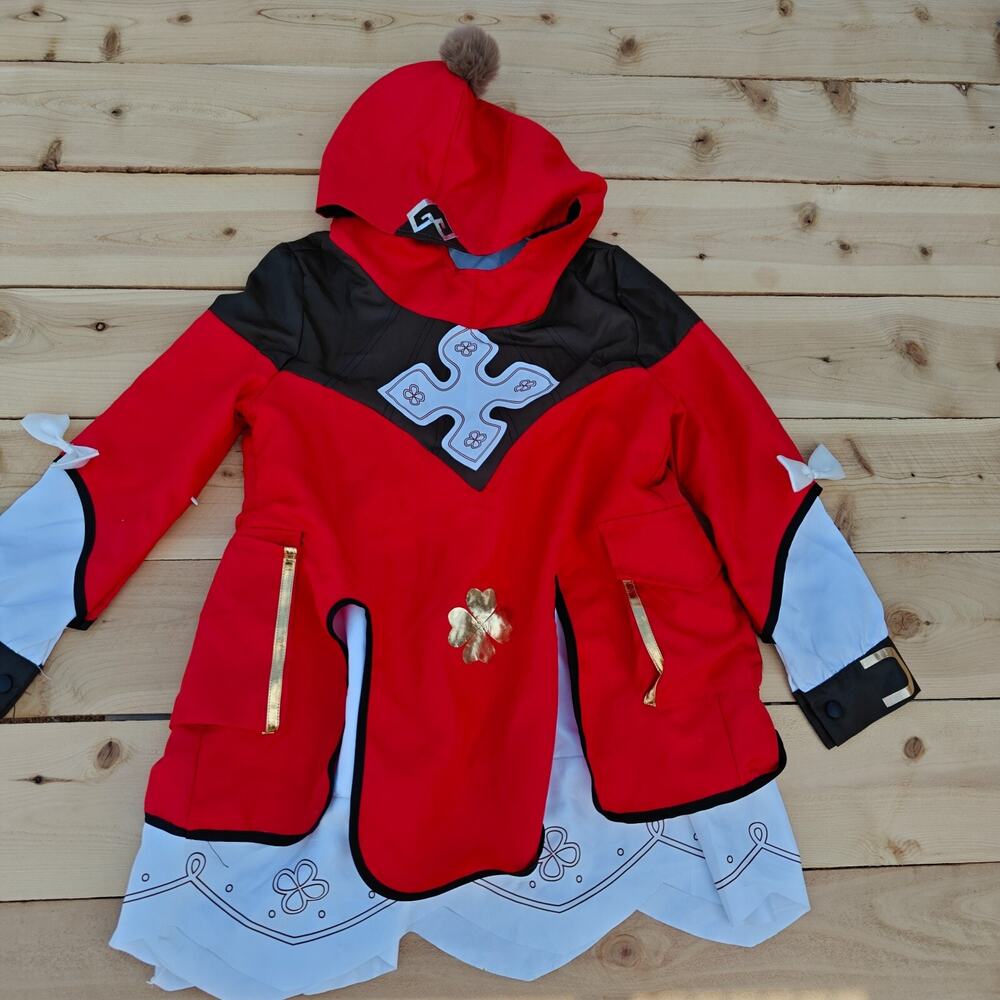 Genshin Impact Klee Cosplay Costume Klee Cosplay Dress Women’s Size XS